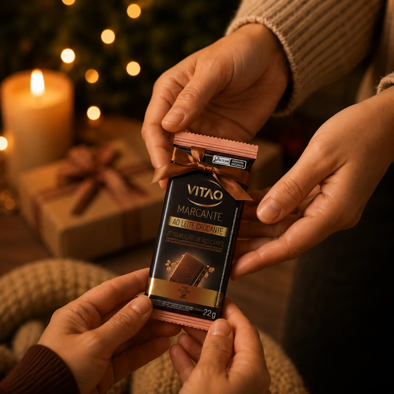 Vita 黒 カセット2個 Chocolate Ao Leite Com Cereais Zero Açúcar Marcante 22G
