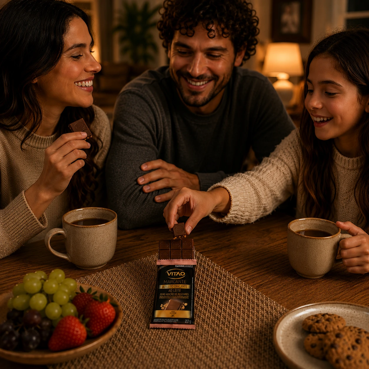 Chocolate Ao Leite Com Cereais Zero Açúcar Marcante 22G