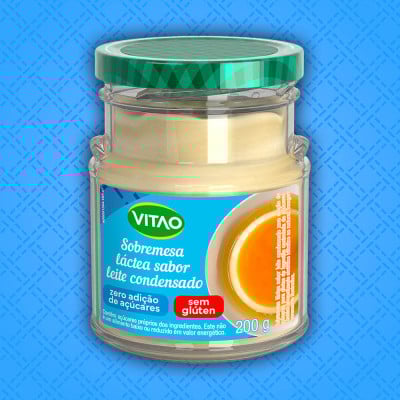 Leite Condensado Zero Açúcar Vitao 200G
