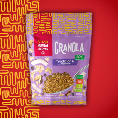 Granola Tradicional Sem Glúten 250G