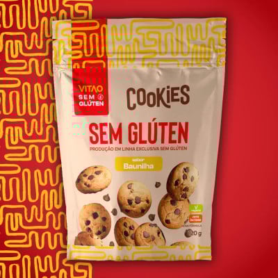 Cookies Baunilha Sem Glúten 120G