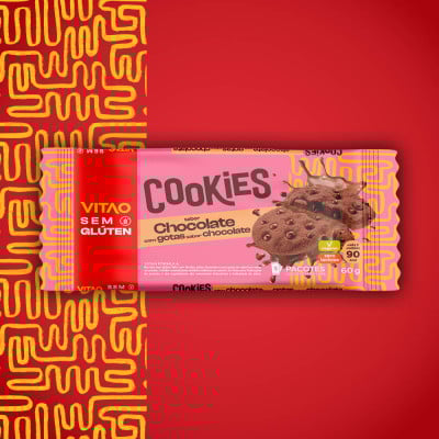 Cookies Chocolate Sem Glúten 60G