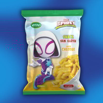 Snack Cheddar Sem Glúten Disney 30G