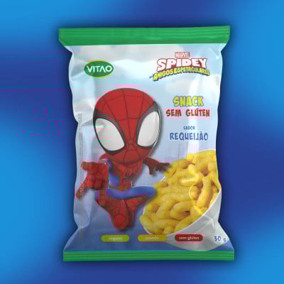 Snack Requeijão Sem Glúten Disney 30G