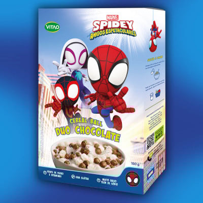 Cereal Duo Chocolate Balls Sem Glúten Disney 150G