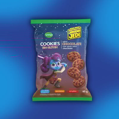 Cookies Chocolate Sem Glúten Disney 60G