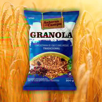 Granola Tradicional Integral Sabores Do Campo 200G