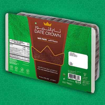 Pasta De Tâmara Date Crown 1Kg