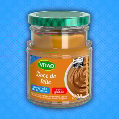 Doce De Leite Zero Açúcar Vitao 200G