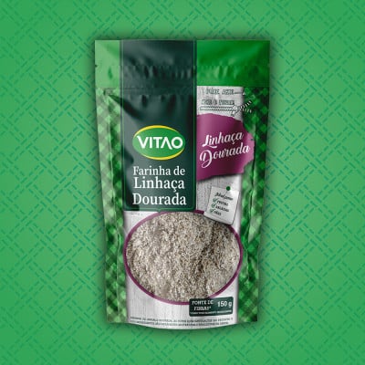 Farinha De Linhaça Dourada Vitao 150G