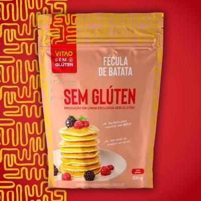 Fécula De Batata Sem Glúten 300G