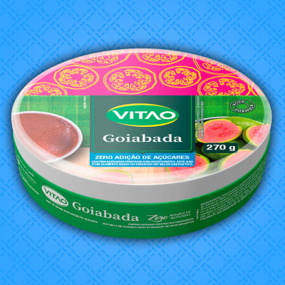Goiabada Zero Açúcar Vitao 270G