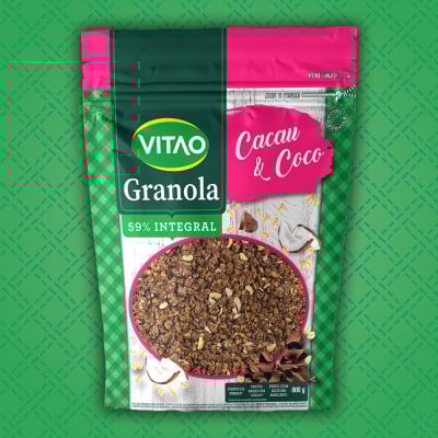 Granola Cacau E Coco Integral Vitao 800G