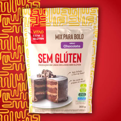 Mix Bolo Chocolate Sem Glúten 300G