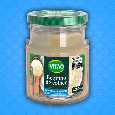 Beijinho De Colher Zero Açúcar Vitao 200G