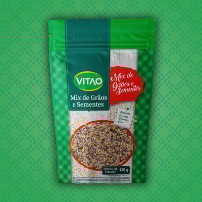 Mix De Grãos E Sementes Vitao 120G