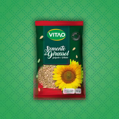 Semente De Girassol Vitao 60G