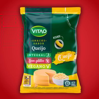 Snack Queijo Sem Glúten Vitao 40G