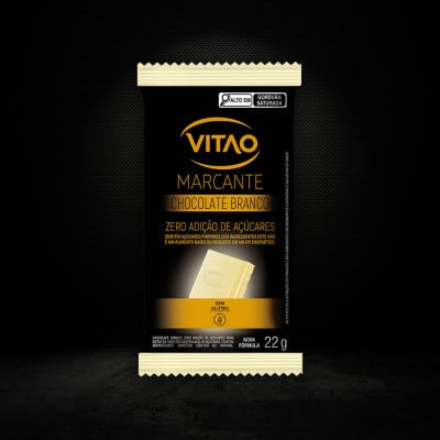 Chocolate Branco Zero Açúcar Marcante 22G