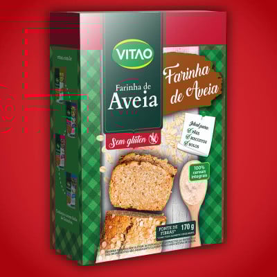 Farinha De Aveia Sem Glúten Vitao 170G