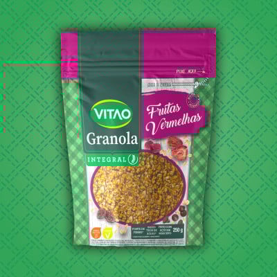 Granola Frutas Vermelhas Integral Vitao 250G