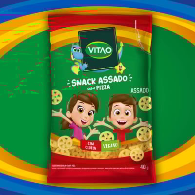 Snack Pizza Sem Glúten Kids 40G