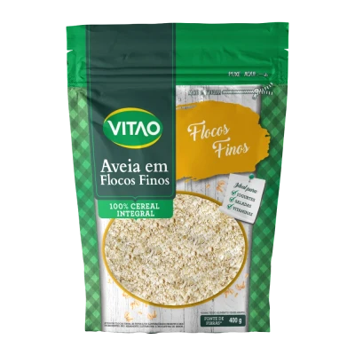 Aveia Flocos Finos Vitao 400G