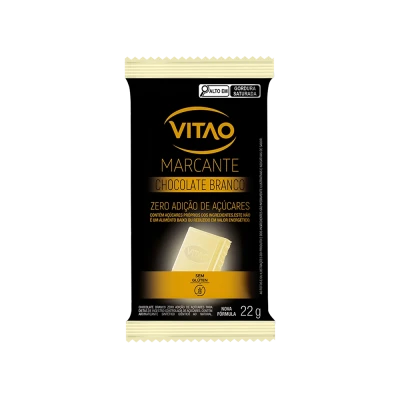Chocolate Branco Zero Açúcar Marcante 22G
