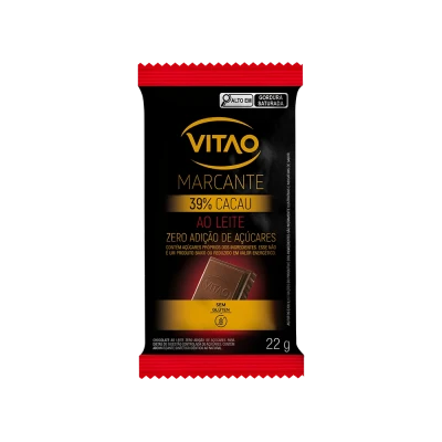 Chocolate Ao Leite Zero Açúcar Marcante 22G