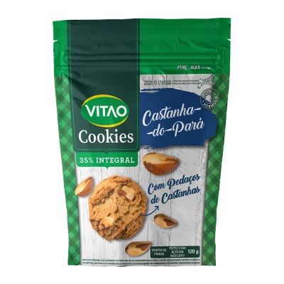 Cookies Castanha Do Pará Integral Vitao 120G