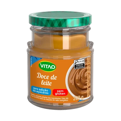 Doce De Leite Zero Açúcar Vitao 200G