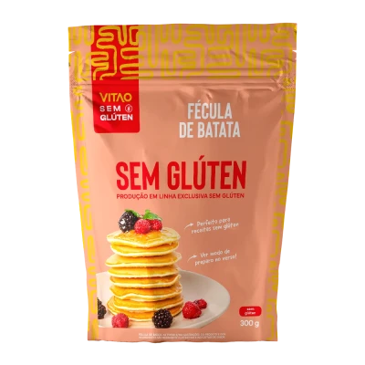 Fécula De Batata Sem Glúten 300G