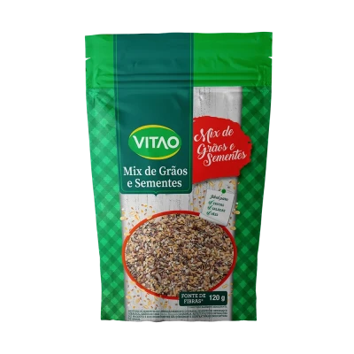 Mix De Grãos E Sementes Vitao 120G