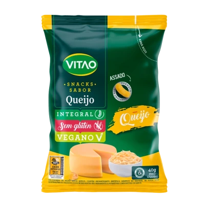 Snack Queijo Sem Glúten Vitao 40G