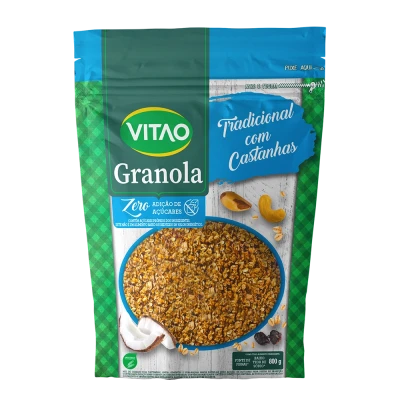 Granola Tradicional Integral Zero Açúcar Vitao 800G