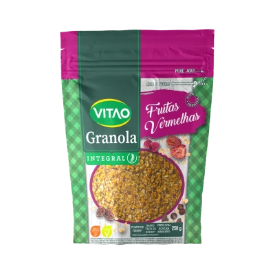 Granola Frutas Vermelhas Integral Vitao 250G