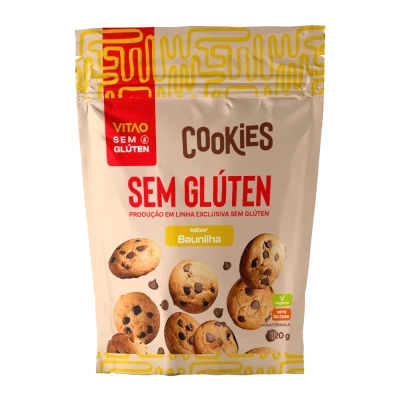 Cookies Baunilha Sem Glúten 120G