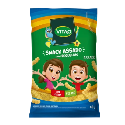 Snack Requeijão Sem Glúten Kids 40G
