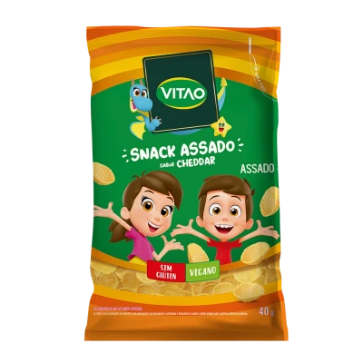 Snack Cheddar Sem Glúten Kids 40G