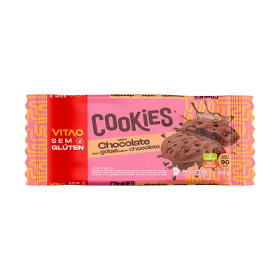 Cookies Chocolate Sem Glúten 60G
