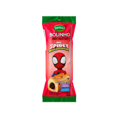 Bolinho Gotas Chocolate Sem Glúten Disney 35G