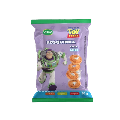 Rosquinhas Leite Sem Glúten Disney 60G